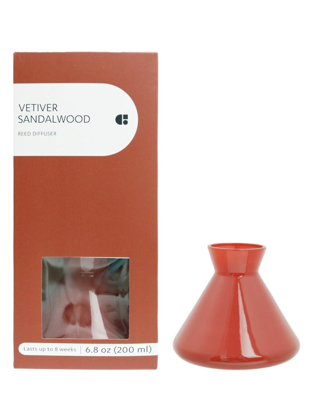 NWT Crosby St. Vetiver Sandalwood Reed Diffuser - Red Self Care Wellness